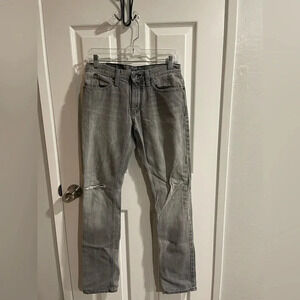 Freeworld Night Train Grey Denim Size 28